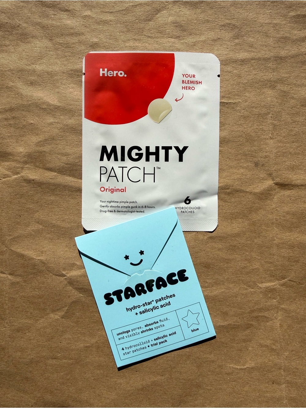 Mighty Patch Original Hydrocolloid Pimple Patches & Starface Patches